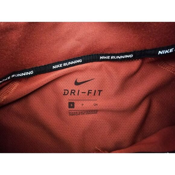 Nike CD8273-642 Men's Element Half-Zip Running Top Shirt Burnt Orange Size S - Picture 12 of 13
